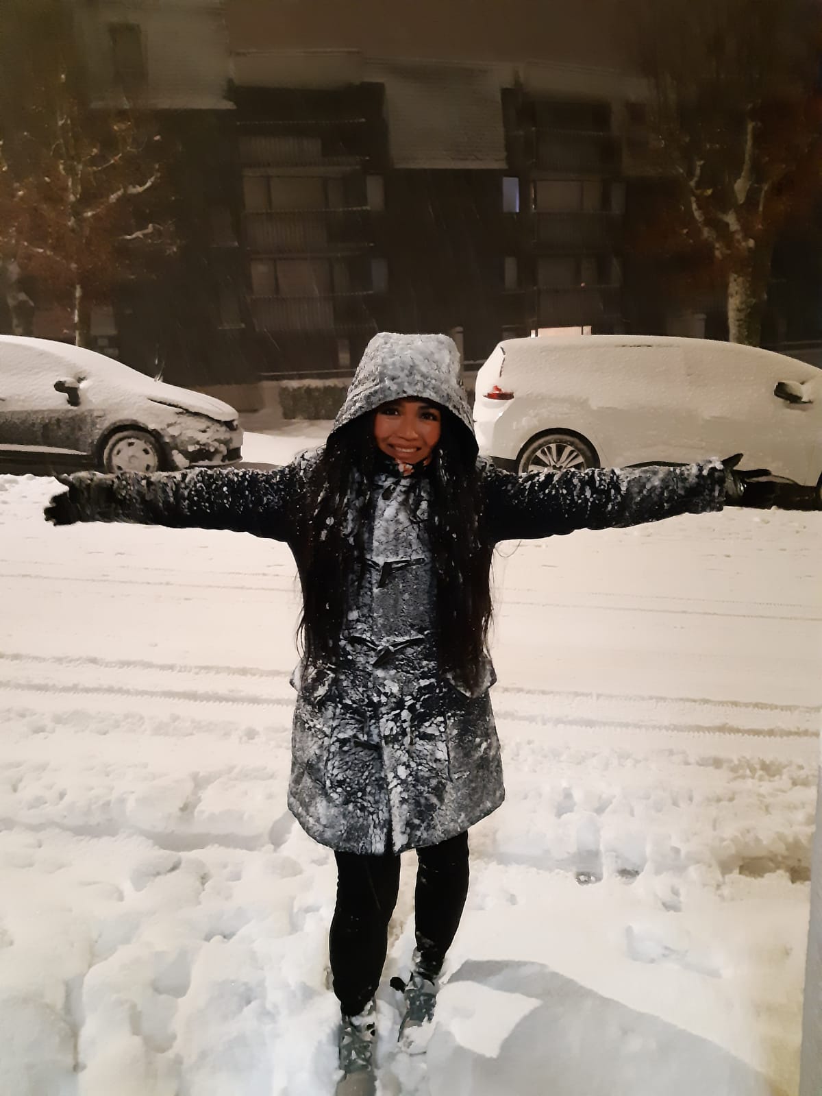 LuLu in the snow